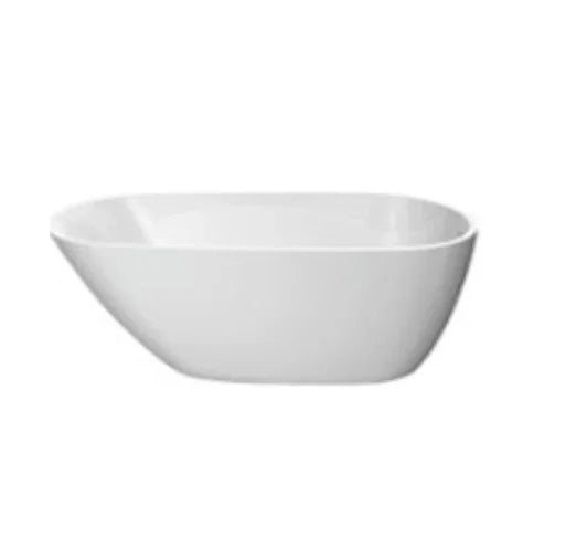 Egg Shape Oval Freestanding Bath 1690 mm - Gloss White