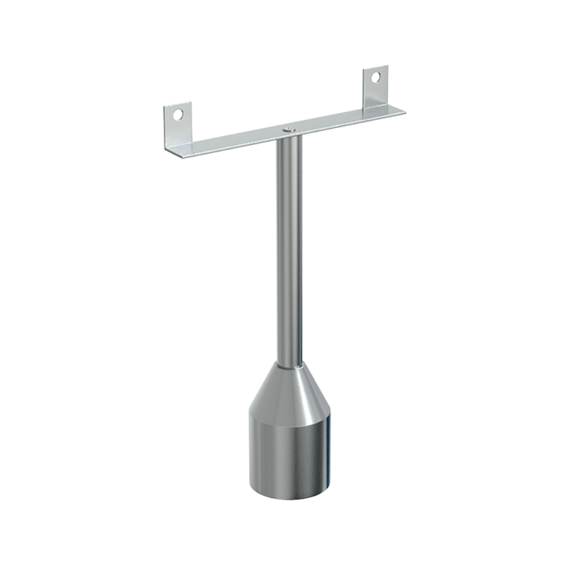200mm Double Fix Foot Assembly in Satin Stainless Steel - 111_200LEG