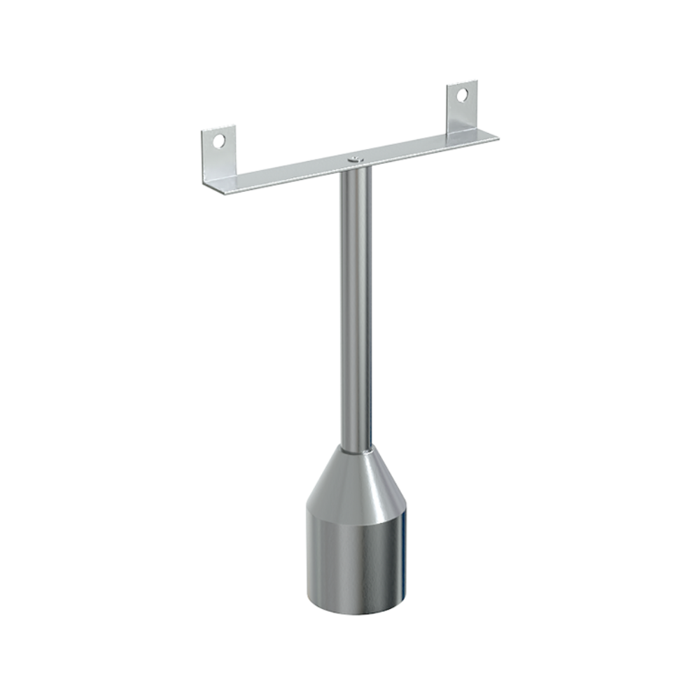250mm Double Fix Foot Assembly in Satin Stainless Steel - 111_250LEG