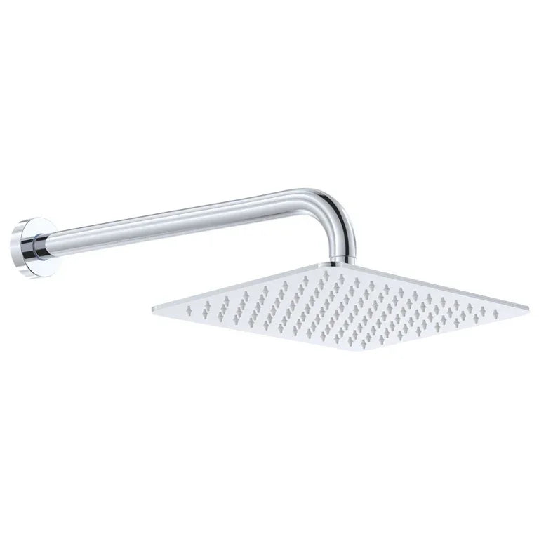 Right Angled Square Overhead Shower Arm - Various Colours