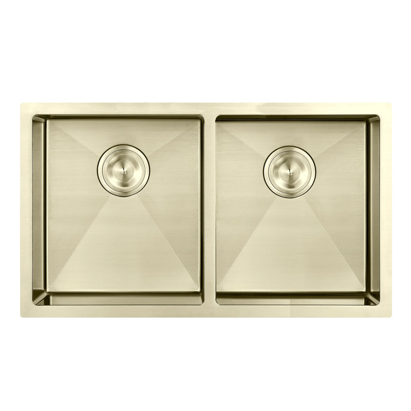 Double Bowls Sink Undermount/Top mount/Flush mount 760x450mm - Various Colours