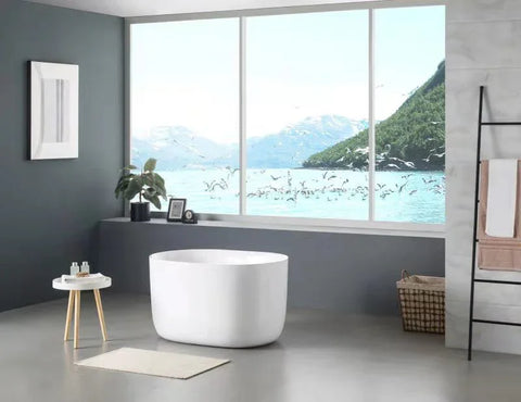 Oval Freestanding Bath 1000 / 1300 / 1400 / 1530 / 1600 / 1700 mm - Gloss White