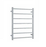 Thermogroup 12V Ladder Chrome Heated Towel Rail Square SS4412 600mm