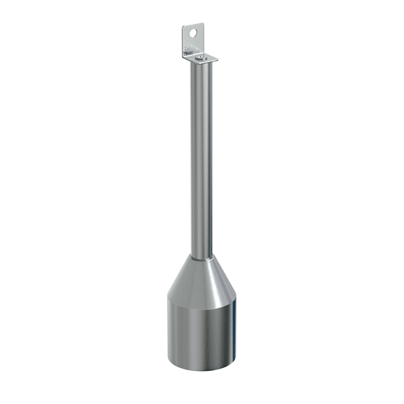 150mm Single Fix Foot Assembly in Satin Stainless Steel - 112_150LEG