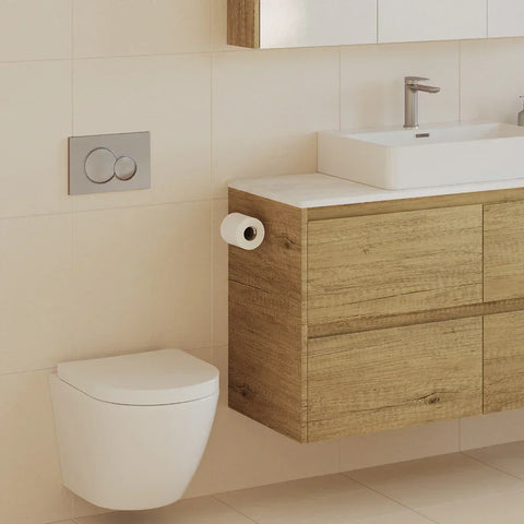 Geberit In Wall Package - Tornado Rimless Floor Pan, Inwall Cistern and Button