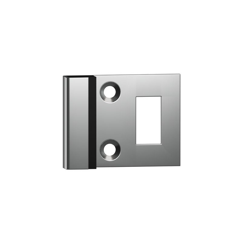114 Combined Door Bumper & Staple in Satin Stainless Steel - 114_18COMBO_SS