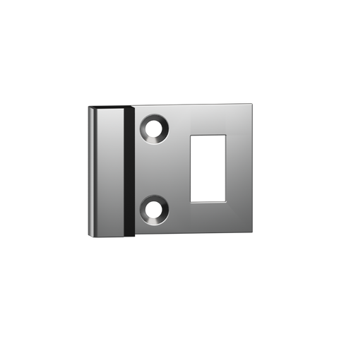 114 Combined Door Bumper & Staple in Satin Stainless Steel - 114_18COMBO_SS