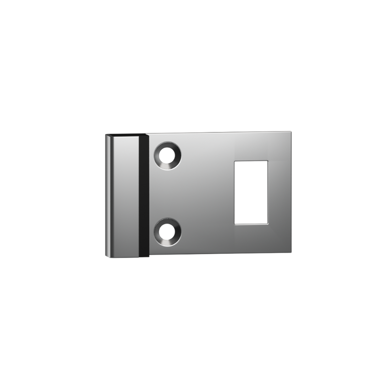 115 Combined Door Bumper & Staple in Satin Stainless Steel - 115_33COMBO_SS