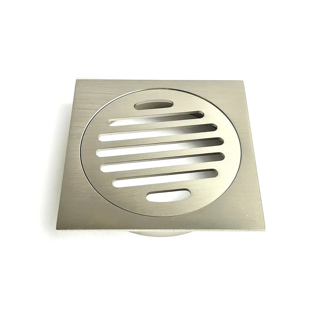 Square Shower Floor Waste 110x110mm - Various Colours