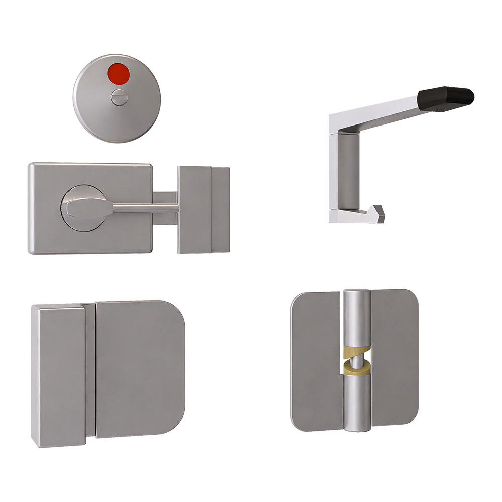 Ready to Go Essential Kit Ambulant - Concealed Fix - ESS300AMB-LHHO3-SCP (Left Hand; Hold Open)