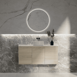 BV59WH (460mm Depth) Wooden Finish Wall Hung Vanity- 600 / 750 / 900 / 1200 / 1500mm