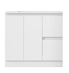 BV38 Slimline (360mm Depth) Freestanding Vanity - 600 / 750 / 900 / 1200mm - Gloss White