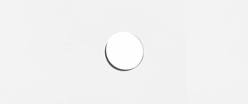 OT Pure White Silica-Free 20mm thick Solid Surface Flat Vanity Top - Various Sizes
