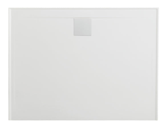 Marbletrend Flinders Polymarble Shower Base 1200x900mm Rear Waste (MSBF34CW.KW) -Stock Clearance