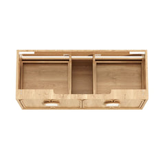 BV26WH Woodland Oak with Stone handle Wall Hung Vanity - 600 / 750 / 900 / 1200 / 1500 / 1800mm