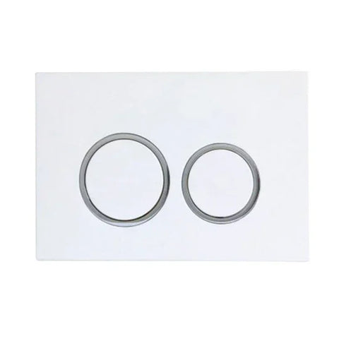 R&T In Wall Package - Rimless Floor Pan, Inwall Cistern and Button