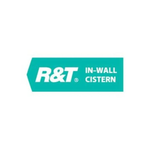 R&T In Wall Package - Rimless Floor Pan, Inwall Cistern and Button