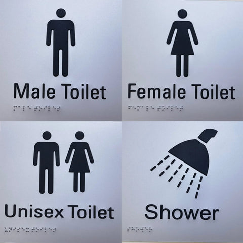 Commercial Braille Signs