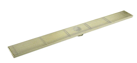 Stainless Steel Strip Floor Grate - Various Colours & Sizes