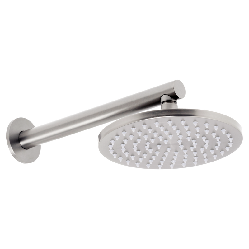 Chrome Square Wall ShowerArm - 400mm (Stock Clearance)