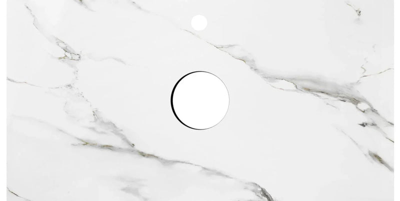 MBS Kara Sintered Porcelain Flat Vanity Top - Various Sizes