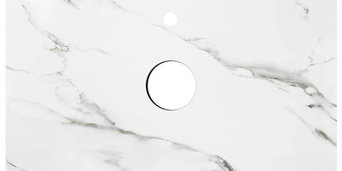 MBS Kara Sintered Porcelain Flat Vanity Top - Various Sizes