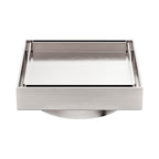 NERO Square Tile Insert Floor Waste Outlet