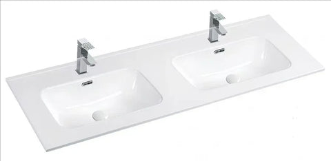 Premium - Matte White Soft Curve Bowl 465mm Depth Vanity Top - Various Sizes