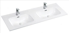 Premium - Matte White Soft Curve Bowl 465mm Depth Vanity Top - Various Sizes