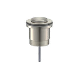 Standard Universal Basin Pop Up Waste 32/40mm With/Without Overflow - Different Colors