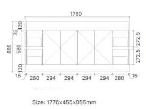 BV60 Wooden Fingerpull Freestanding Vanity - 600 / 750 / 900 / 1200 / 1500 / 1800mm