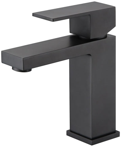 EC Black Square Basin Mixer - Floor Display Clearance