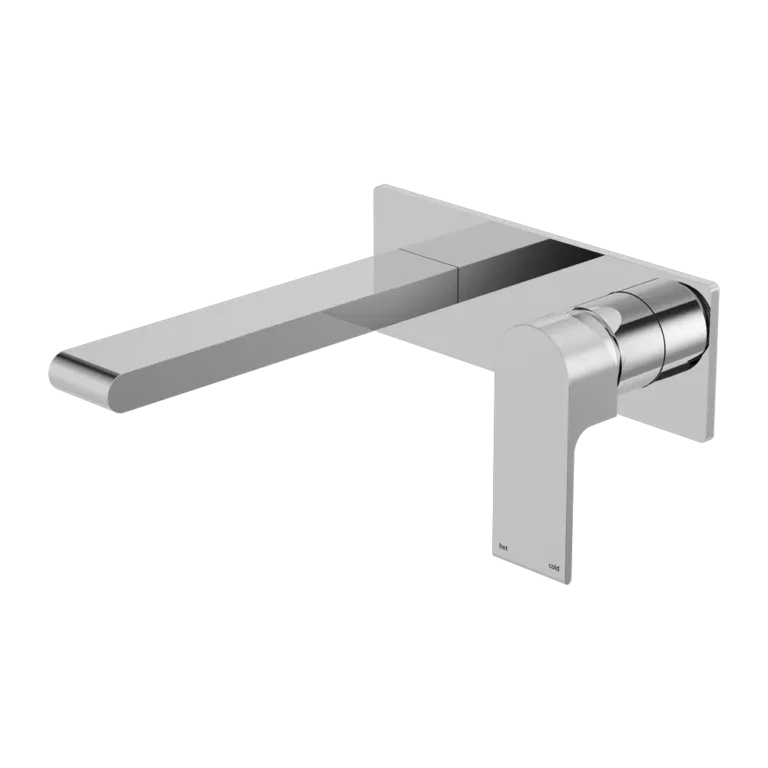 Nero Tapware WBM27 Bianca Wall Basin/Bath Mixer Set with 187mm Reach Spout - Various Colours