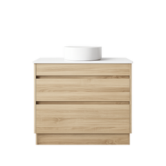 BV04 Natural Oak Freestanding Vanity - 600 / 750 / 900 / 1200 / 1500mm