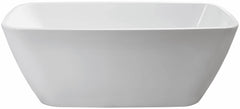 Elis Rectangle Freestanding Bath 1500 / 1700 mm - Gloss White
