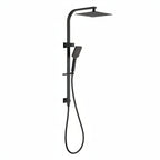 Metro Square Dual Shower Rail - Various Colours