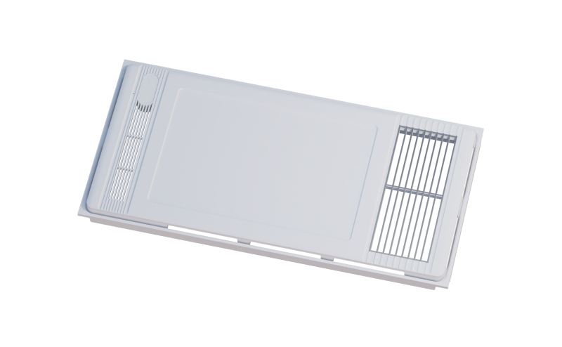 Exhaust Fan/Light/Heater 3-in-1 Bathroom Heater (Enhance Performance) with Air heating