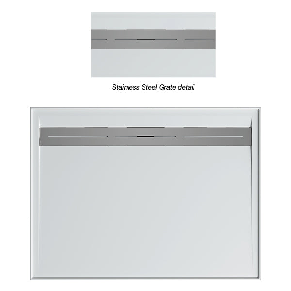 Urban Low Profile Polymarble Shower Base - Various Sizes
