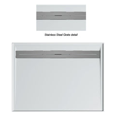 Urban Low Profile Polymarble Shower Base - Various Sizes