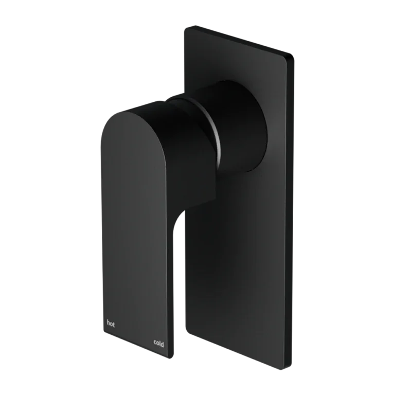 SM18 Nero Bianca Shower/Bath Mixer (Rectangle Backplate) - Various Colours