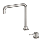 Nero Tapware BM28 Mecca Hob Mounted Basin / Bath Mixer / Kitchen / Laundry Square Swivel Spout - Various Colours