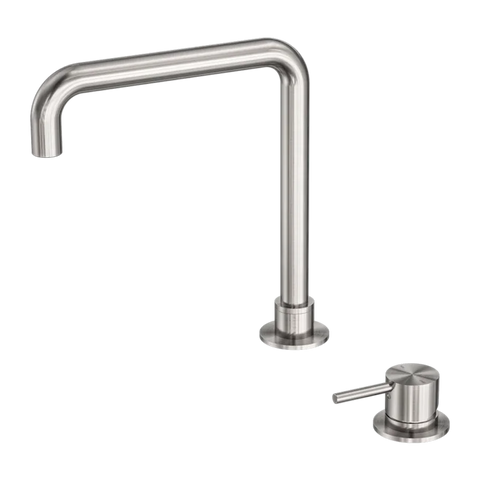 Nero Tapware BM28 Mecca Hob Mounted Basin / Bath Mixer / Kitchen / Laundry Square Swivel Spout - Various Colours