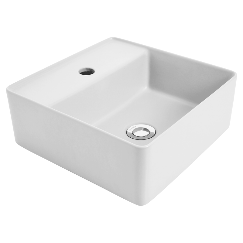 Venezia Above Counter Ceramic Basin 350x350mm - Gloss White (Floor Display Clearance)