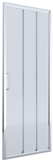 SS40 Sliding Wall to Wall Front Only Shower Screen - Various Sizes