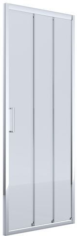 SS40 Sliding Wall to Wall Front Only Shower Screen - Various Sizes