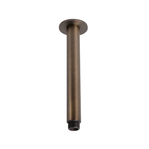 Round Shower Dropper / Ceiling Arm - Various Colours & Lengths