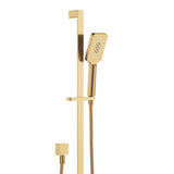 Single Shower Rail Brushed Gold - Floor Display Clearance