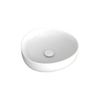 Pebble Above Counter Ceramic Basin 400x395mm - Various Colours