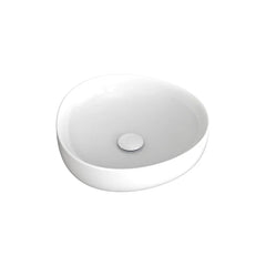 Pebble Above Counter Ceramic Basin 400x395mm - Various Colours