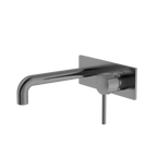 Nero Tapware WBM08 Dolce Round Wall Basin/Bath Mixer Set with Spout - Various Colours